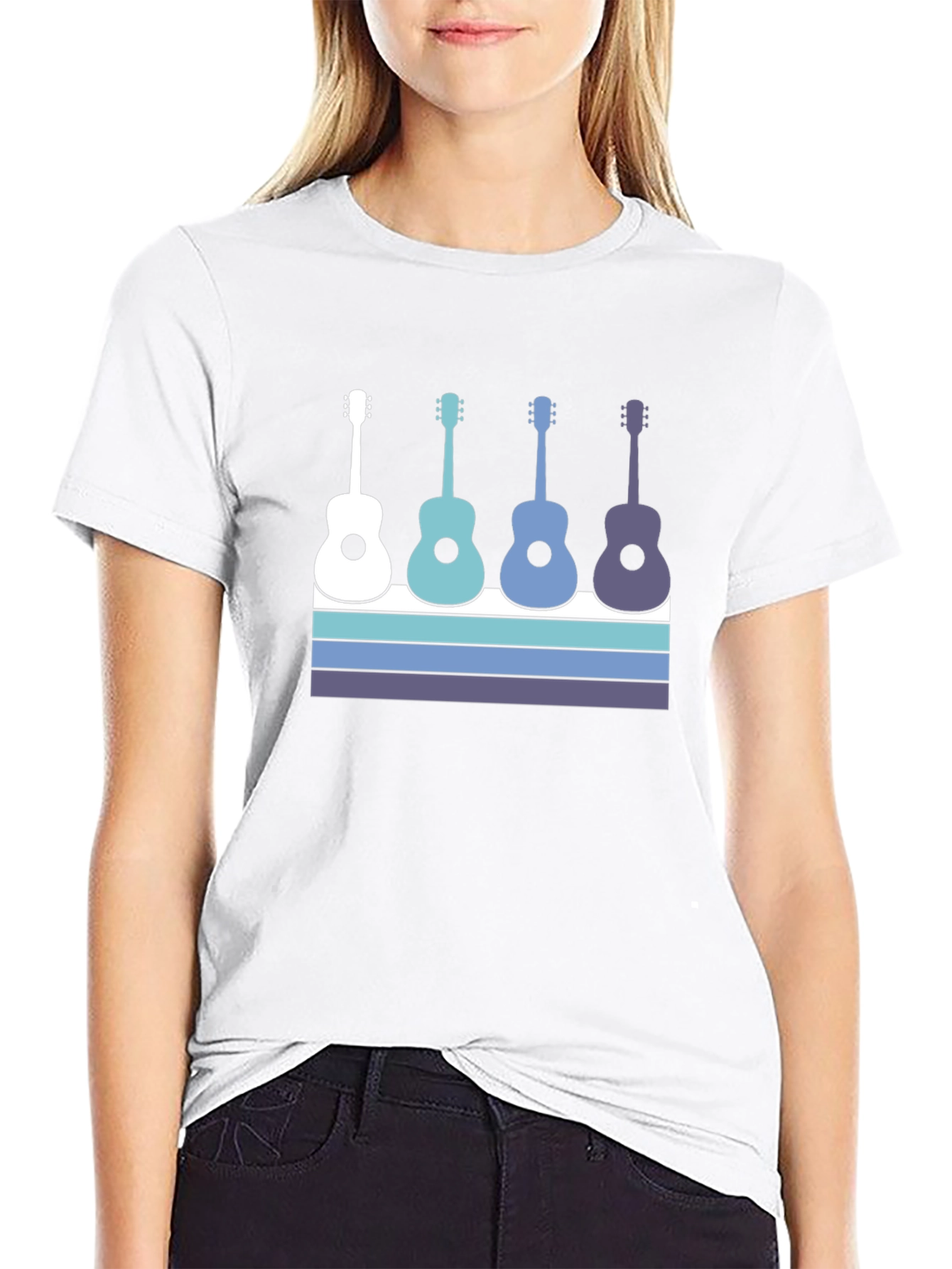 Retro Guitar T-Shirt