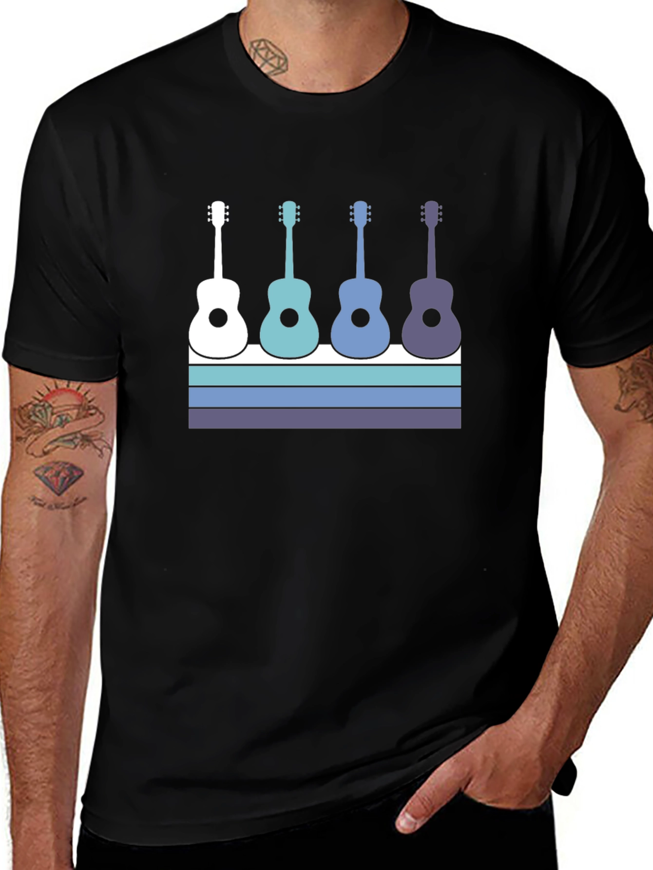 Retro Guitar T-Shirt