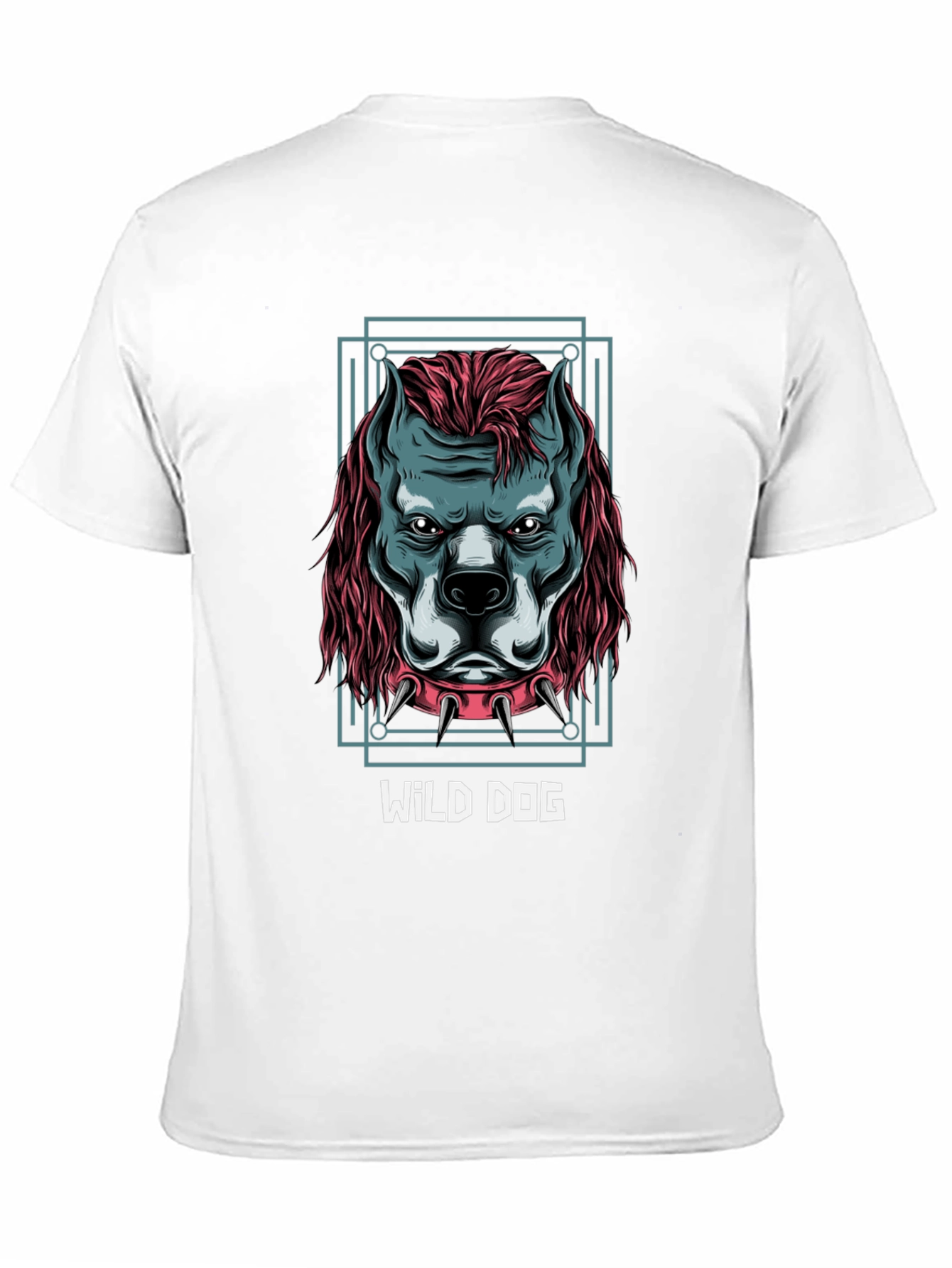 Wild Dog Graphic Tee - Mens Black T-Shirt