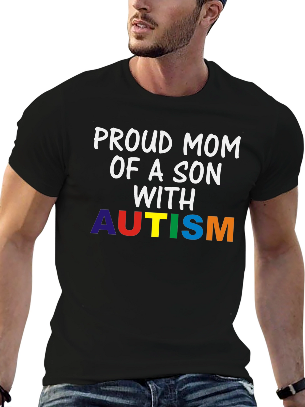 Proud Mom of a Son With Autism T-Shirt