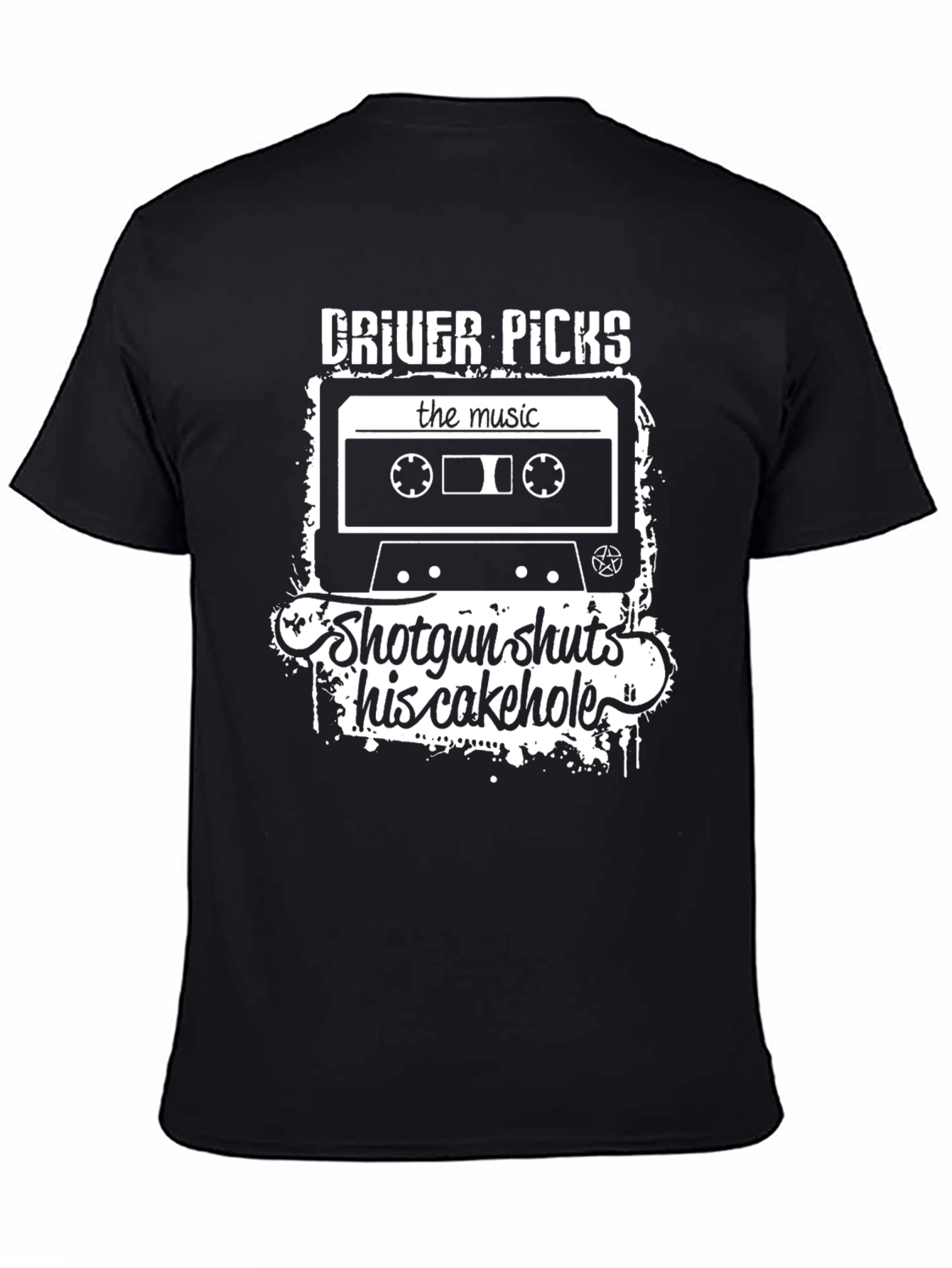 Driver Picks the Music Graphic Tee