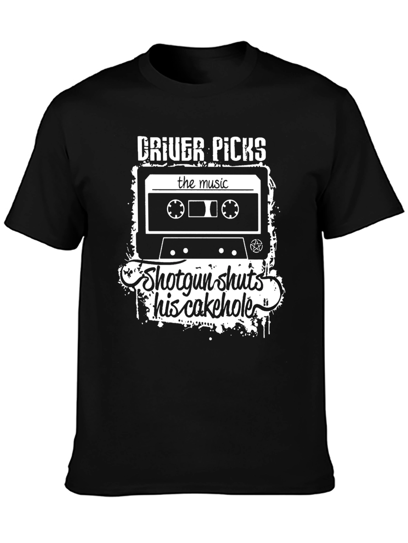 Driver Picks the Music Graphic Tee
