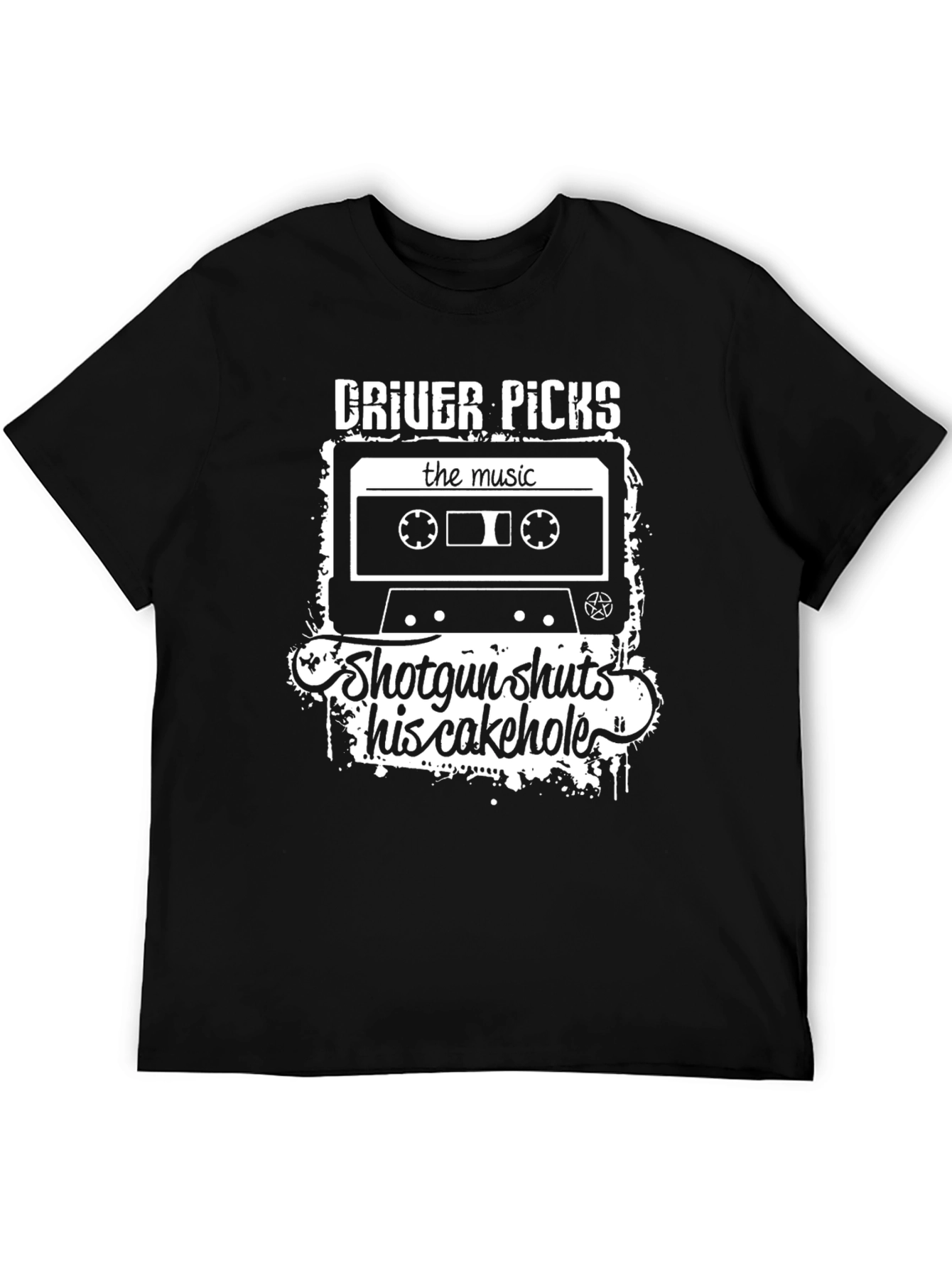 Driver Picks the Music Graphic Tee