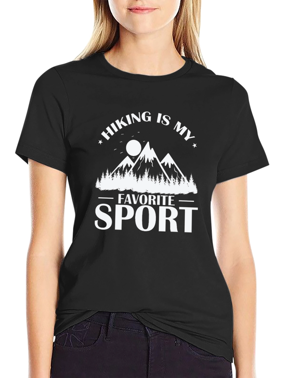 Hiking Is My Favorite Sport T-Shirt