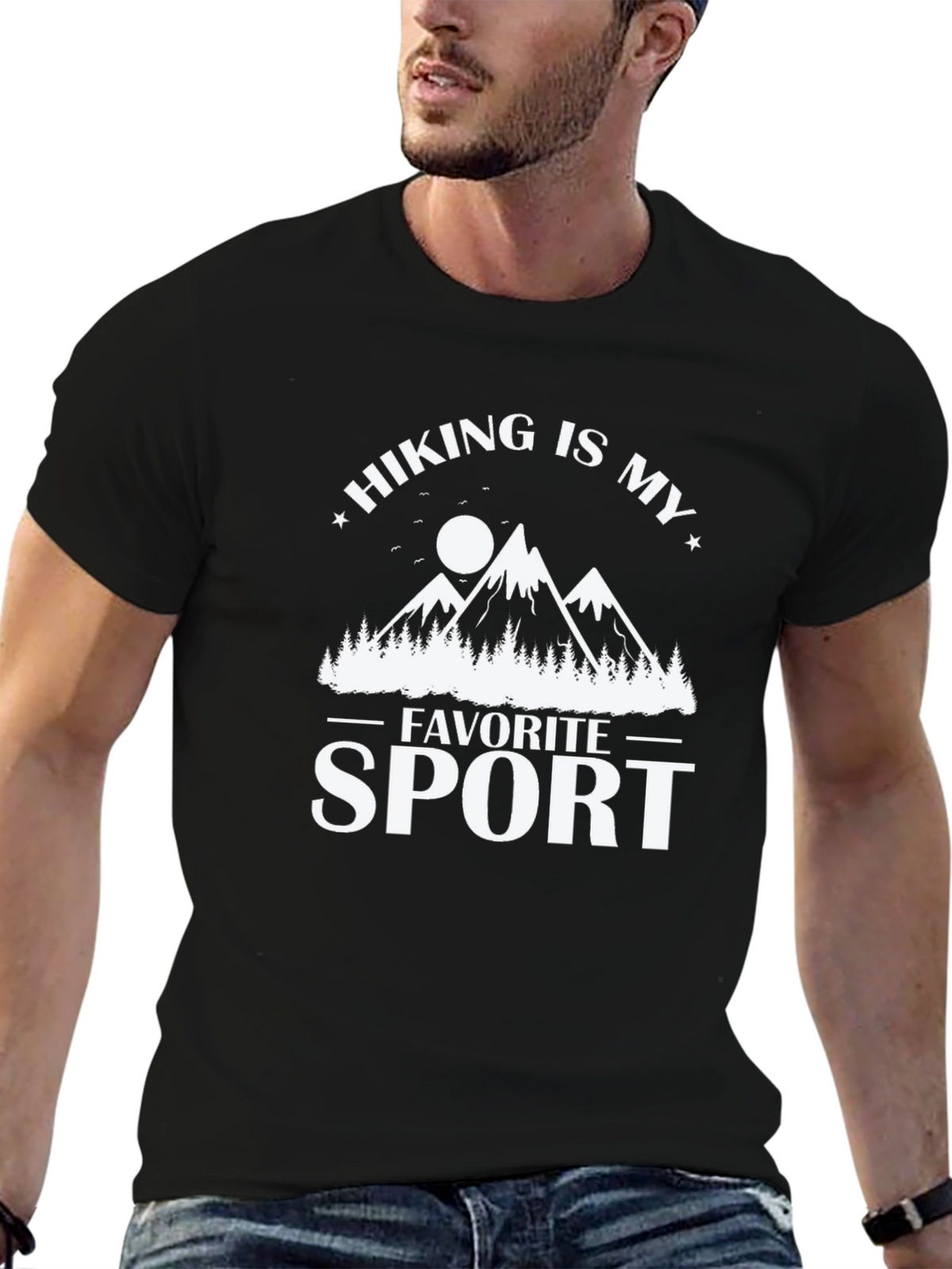 Hiking Is My Favorite Sport T-Shirt