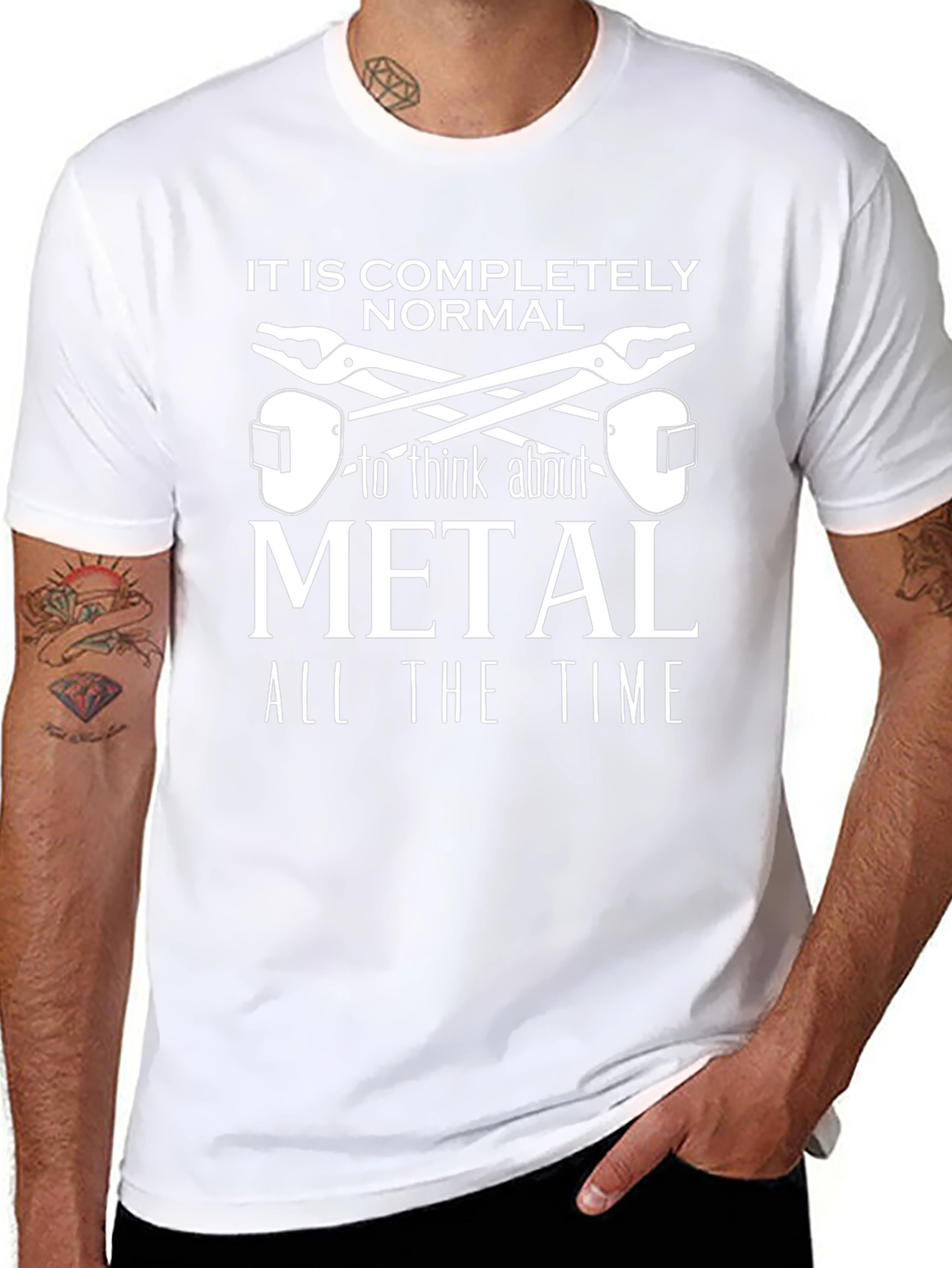 Metal Worker T-Shirt - Funny Welding Tee