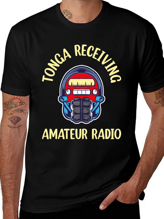 Tonga Receiving Amateur Radio T-Shirt