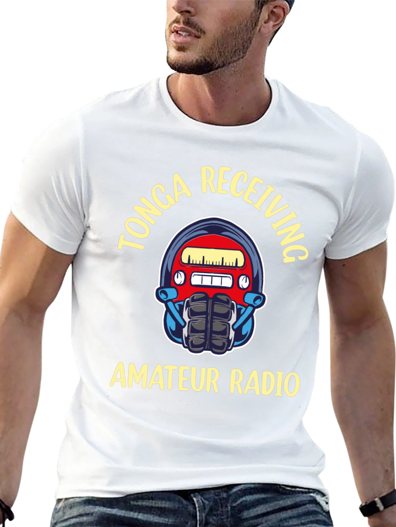 Tonga Receiving Amateur Radio T-Shirt