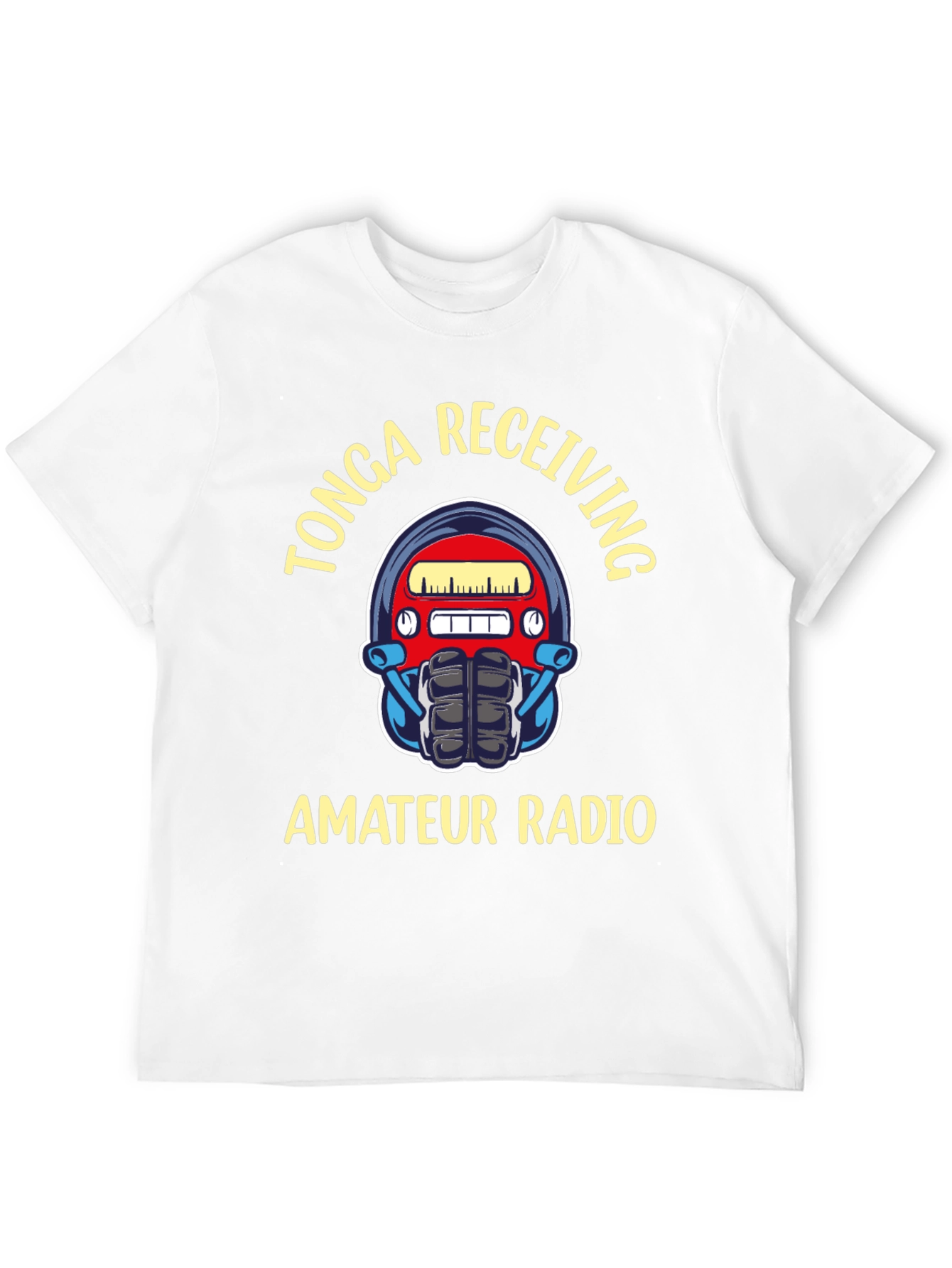 Tonga Receiving Amateur Radio T-Shirt