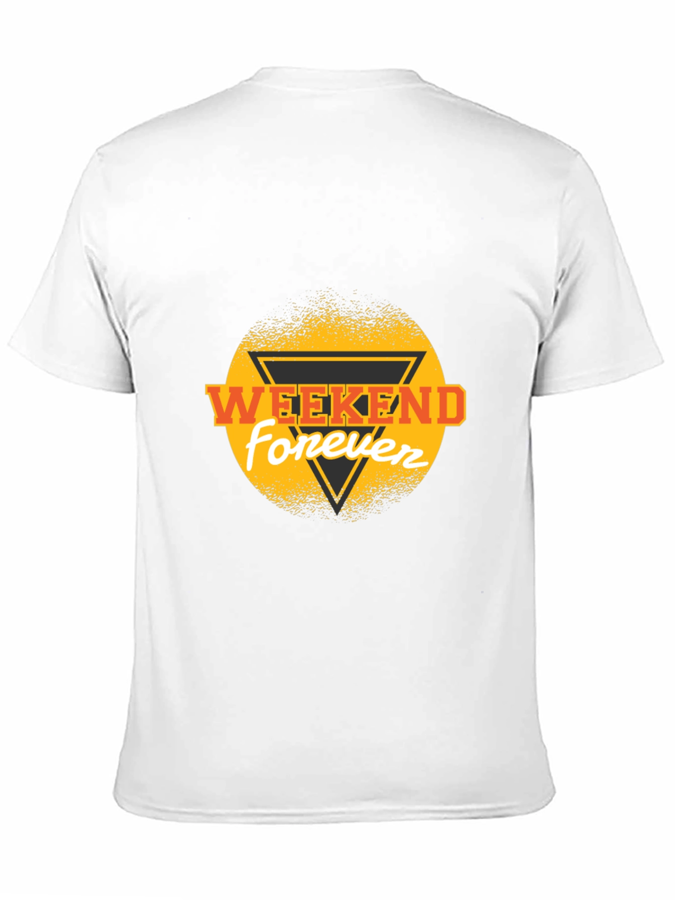 Weekend Forever Black Graphic Tee