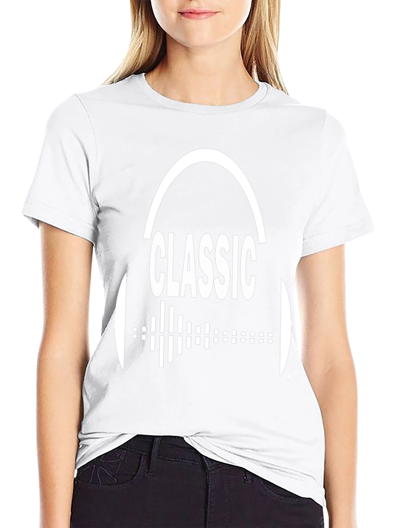 Classic Music Graphic Tee - Black Cotton T-Shirt