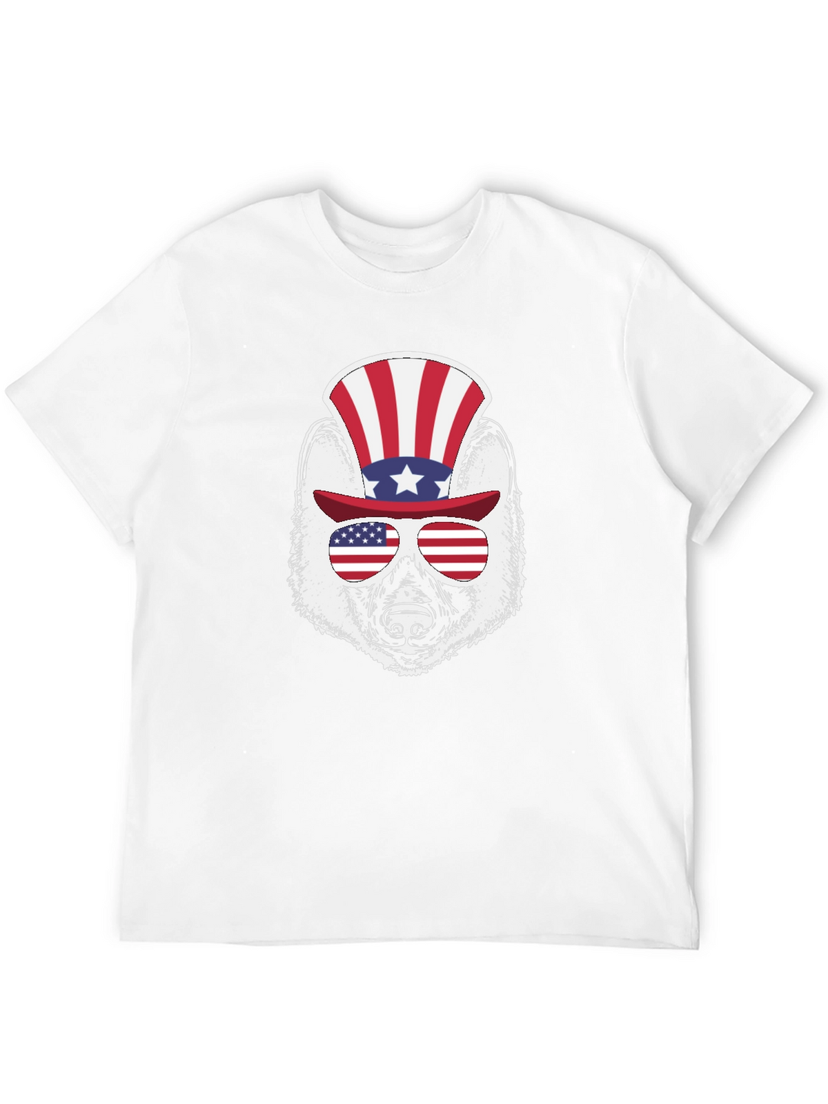 Patriotic Raccoon Graphic Tee