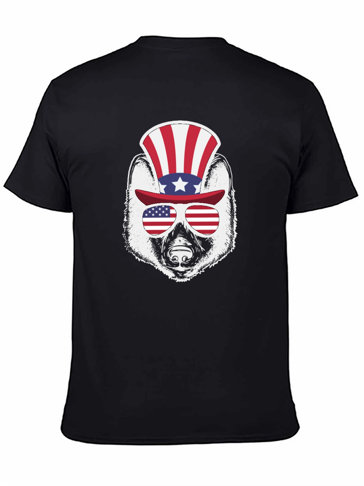 Patriotic Raccoon Graphic Tee