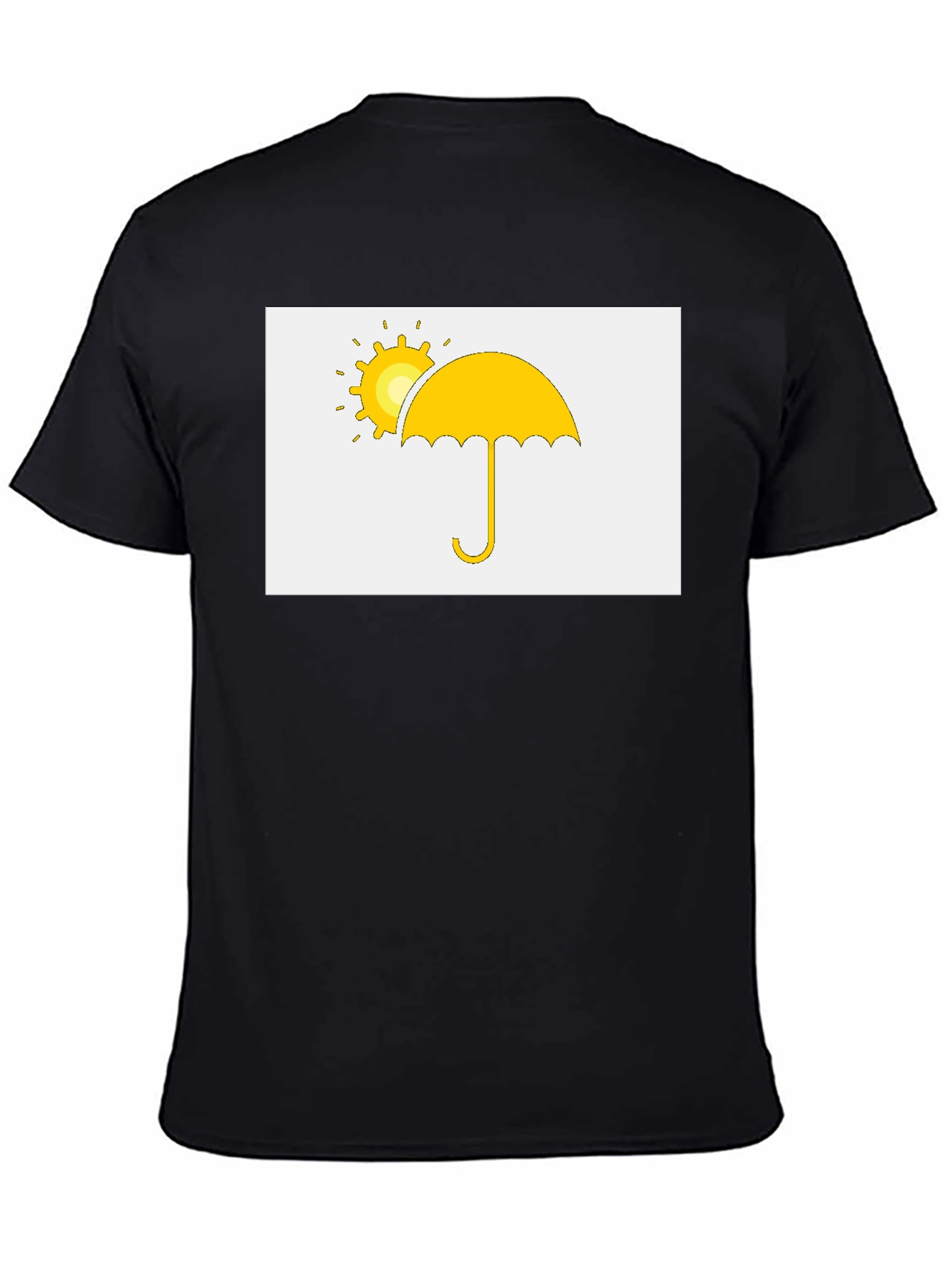Sunny Umbrella Graphic Tee - Classic Comfort