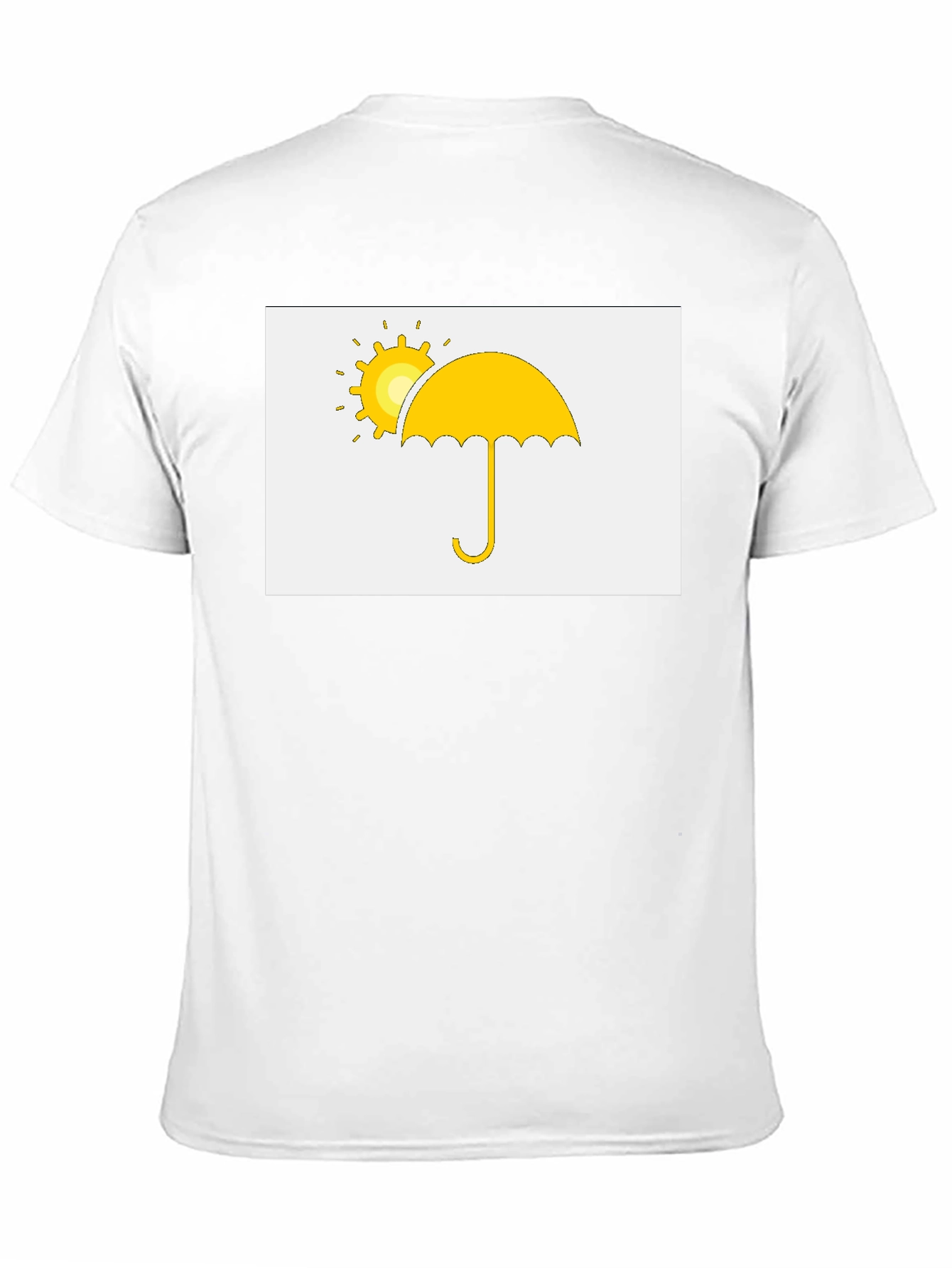 Sunny Umbrella Graphic Tee - Classic Comfort