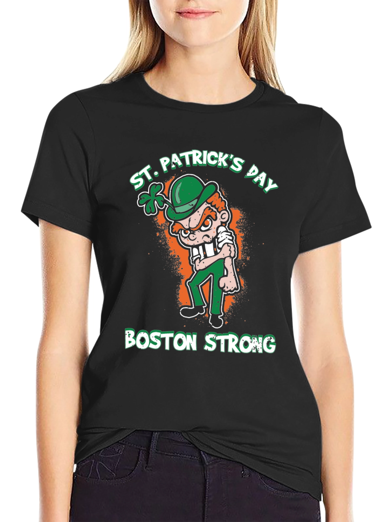 St. Patricks Day Boston Strong T-Shirt