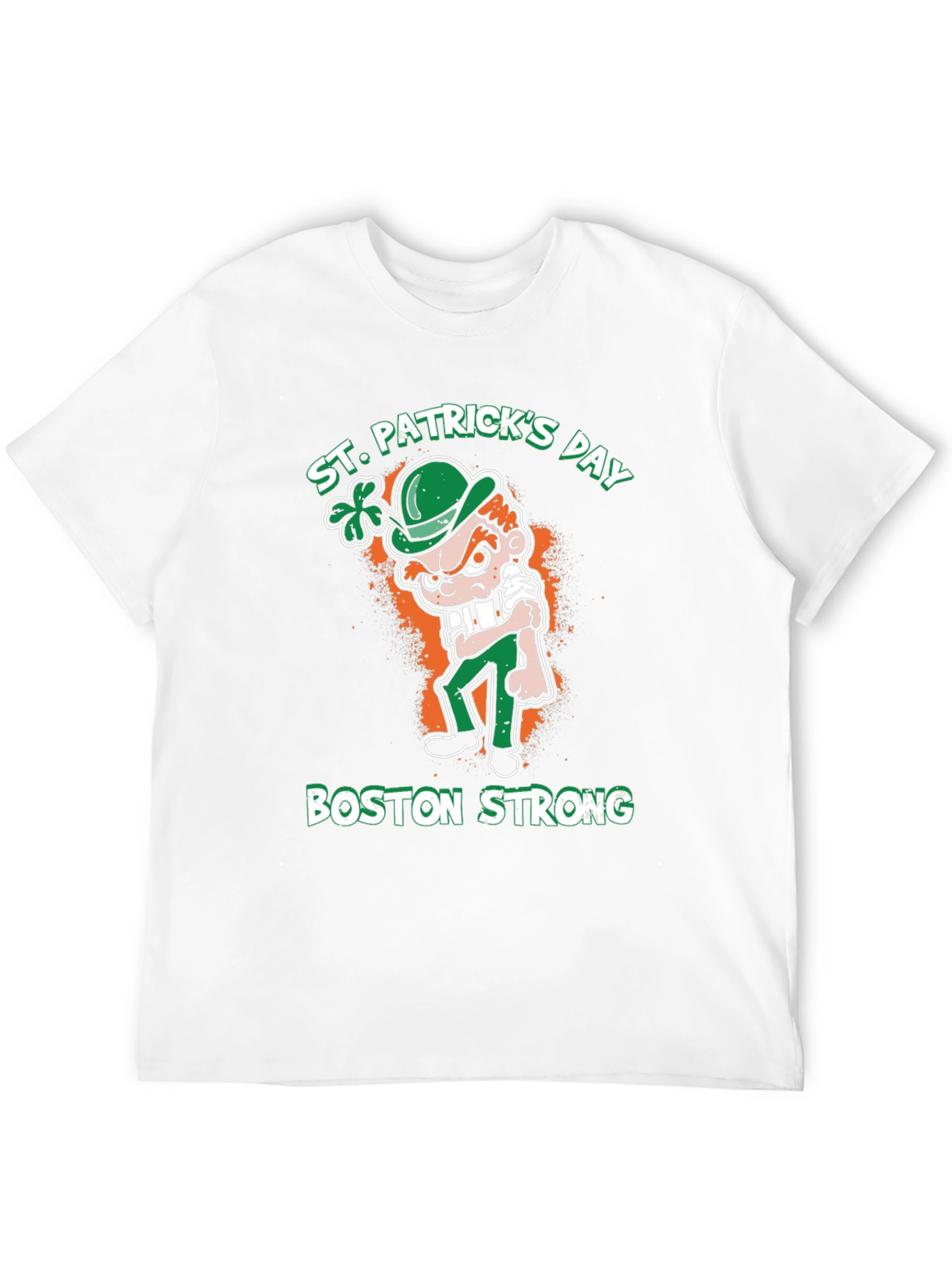 St. Patricks Day Boston Strong T-Shirt