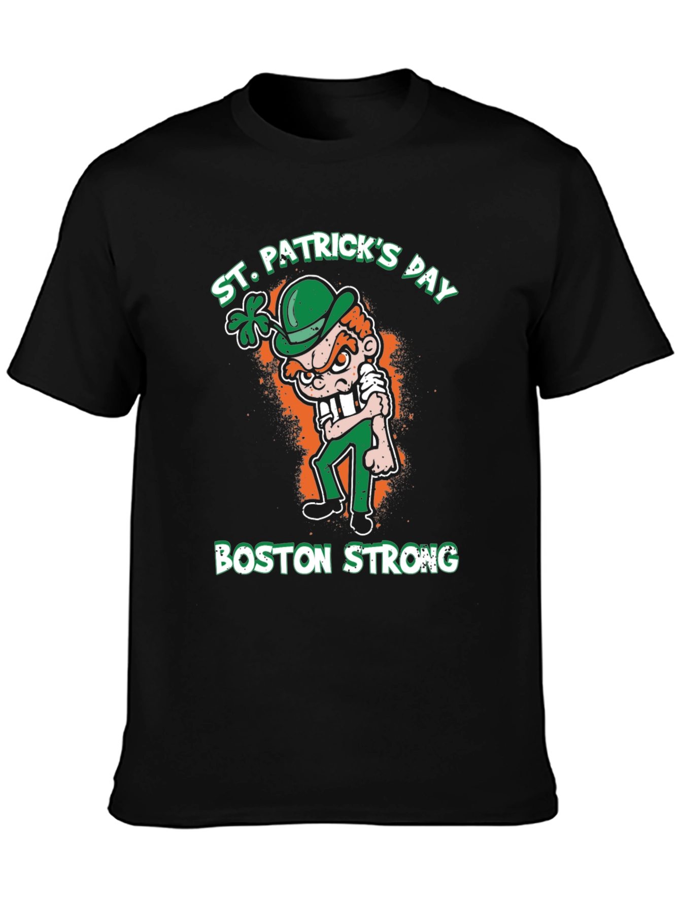 St. Patricks Day Boston Strong T-Shirt