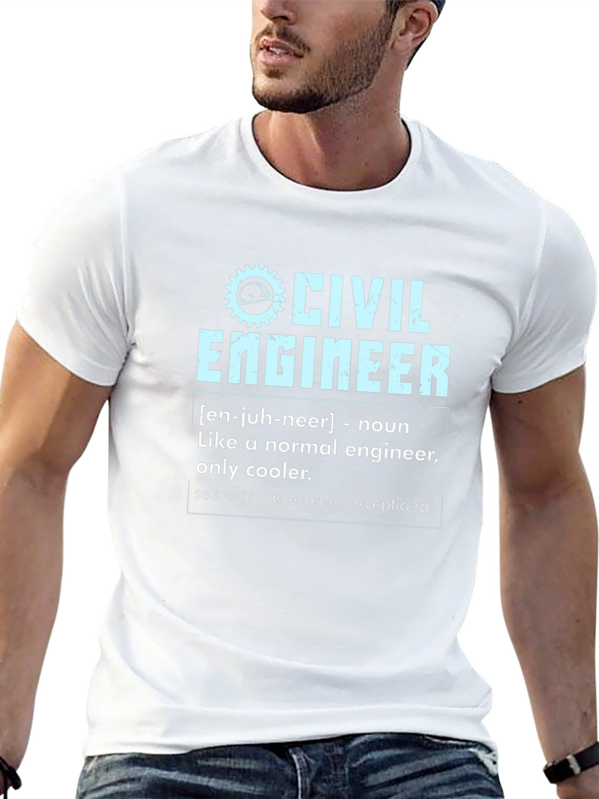 Civil Engineer Definition T-Shirt
