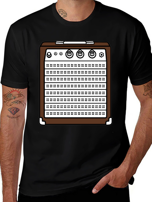 Retro Amplifier T-Shirt - Vintage Sound Modern Style