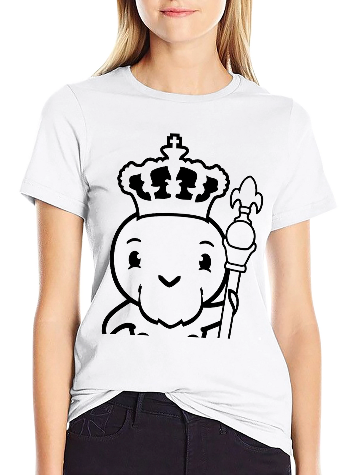King Octopus Graphic Tee - Black