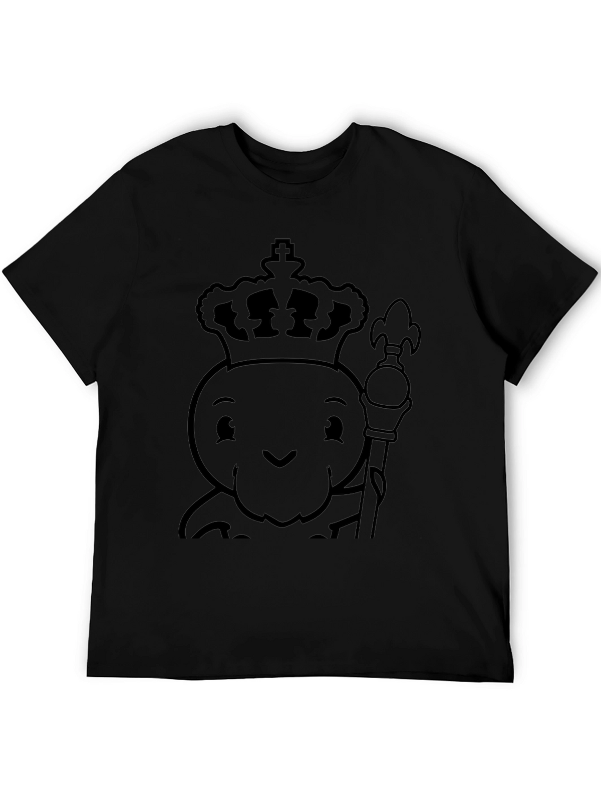 King Octopus Graphic Tee - Black