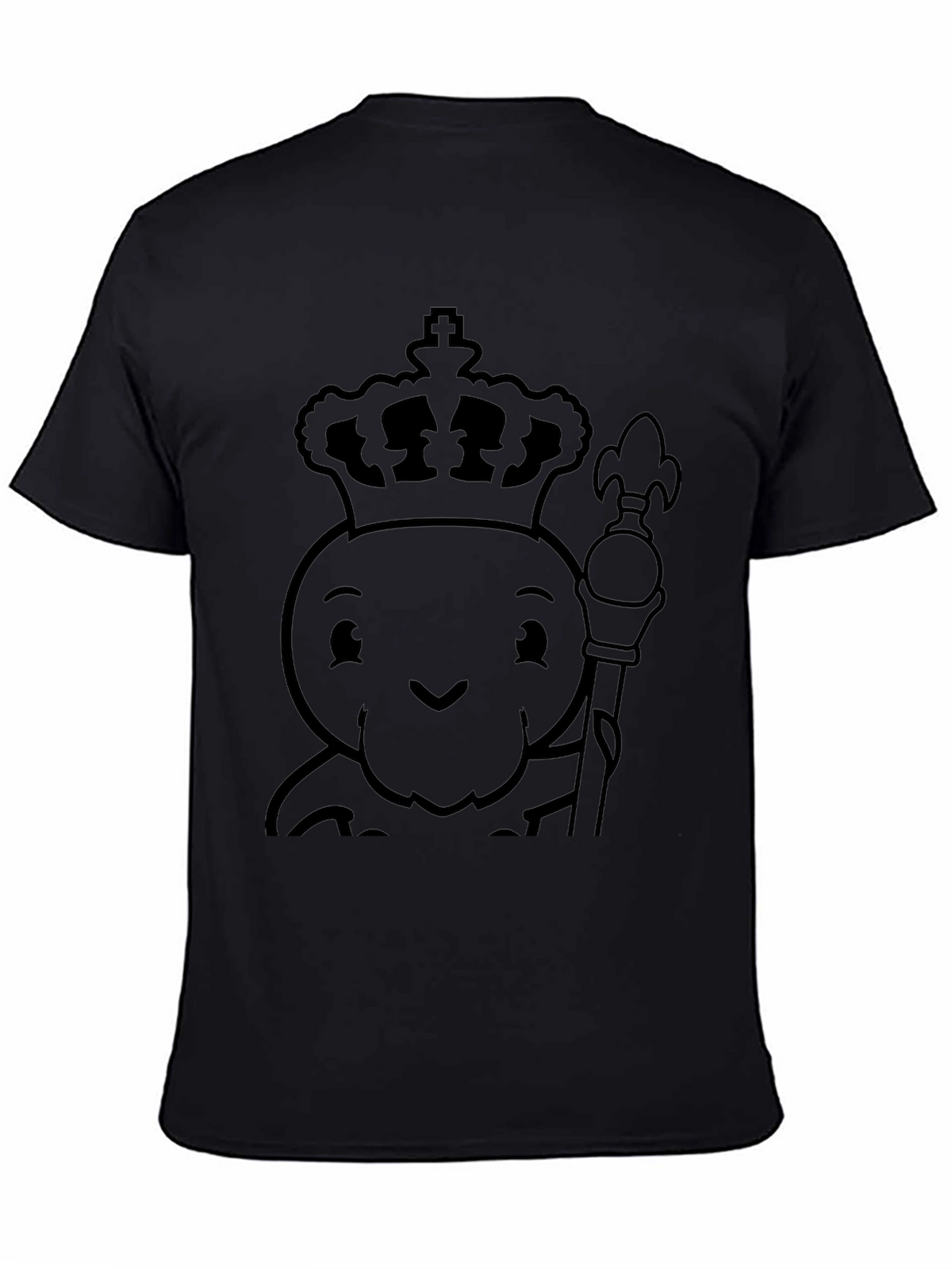 King Octopus Graphic Tee - Black