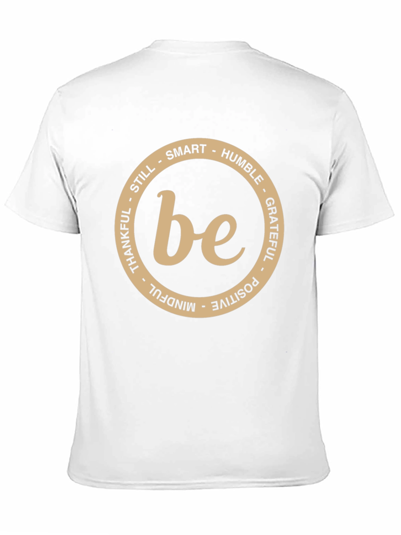 Be Smart Humble Grateful T-Shirt - Black