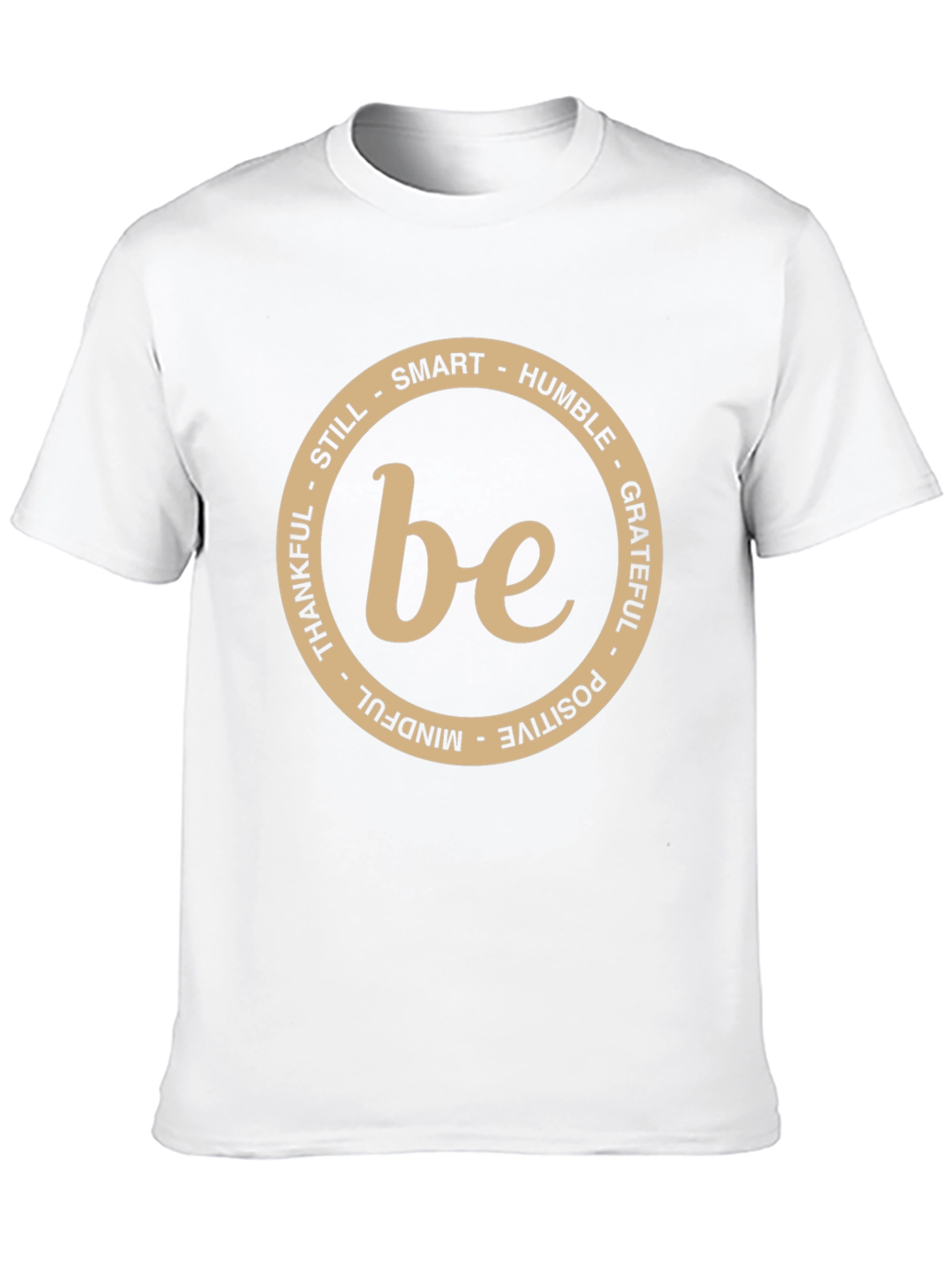 Be Smart Humble Grateful T-Shirt - Black