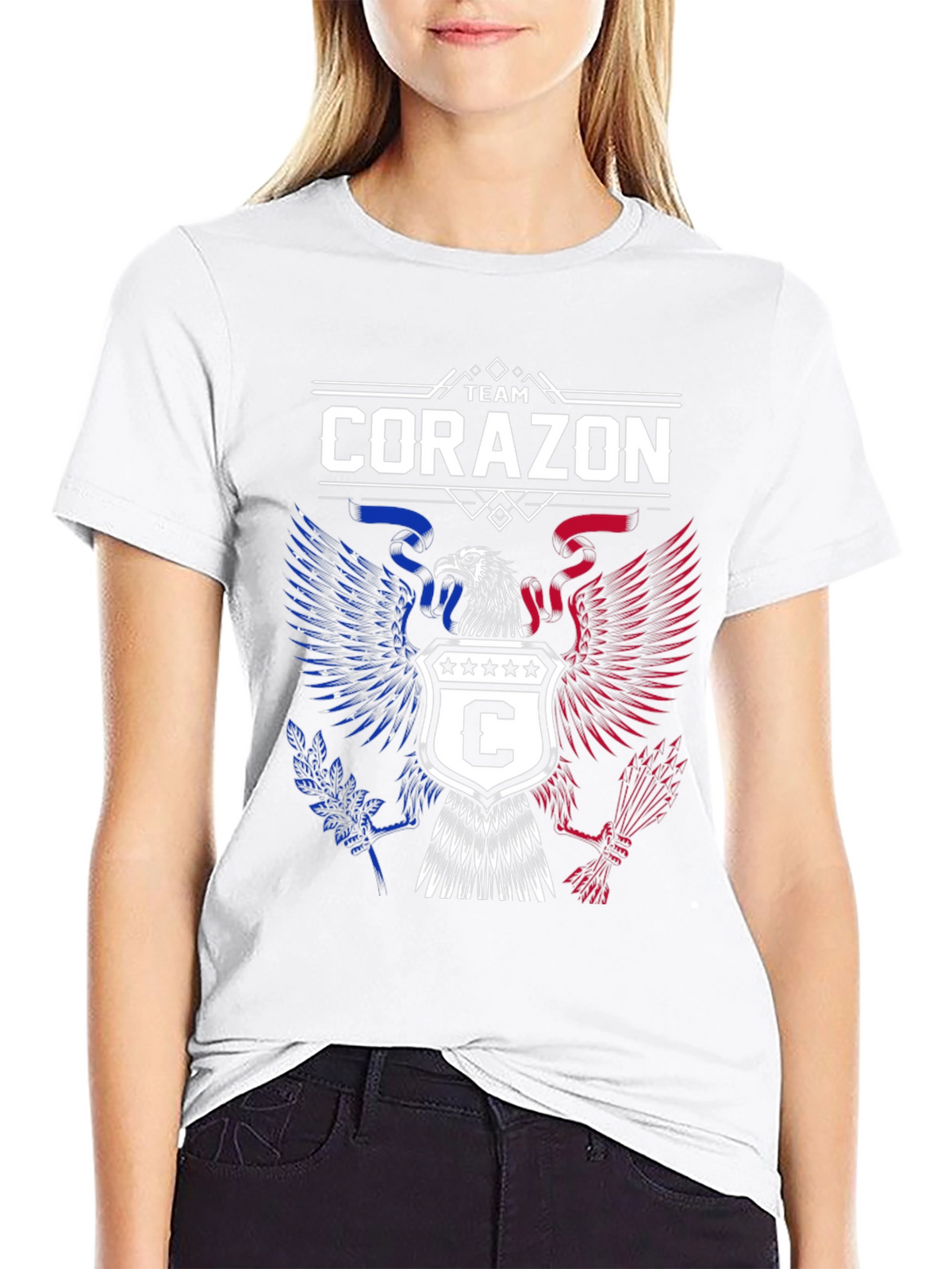 Team Corazon Graphic Print T-Shirt