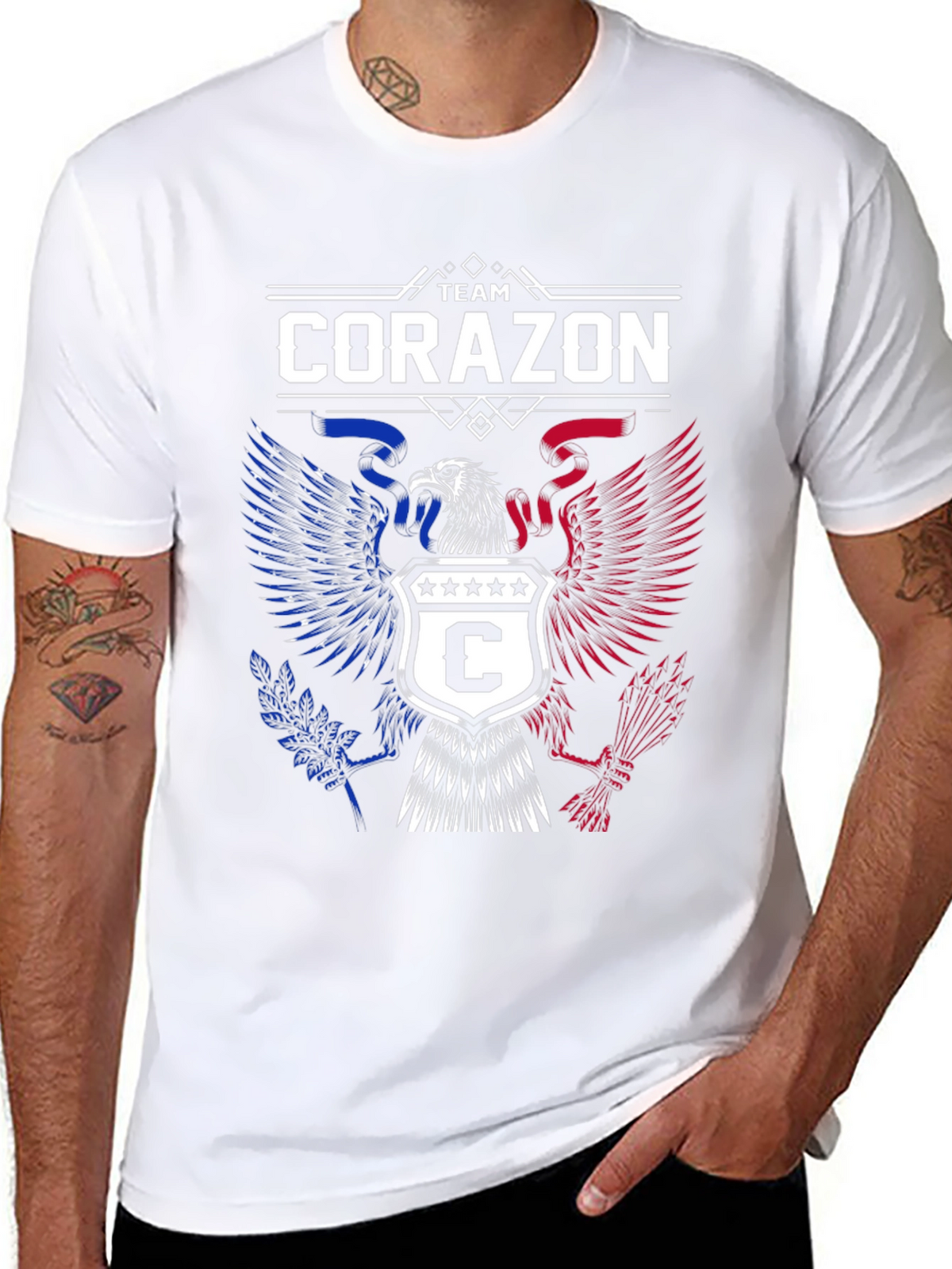 Team Corazon Graphic Print T-Shirt
