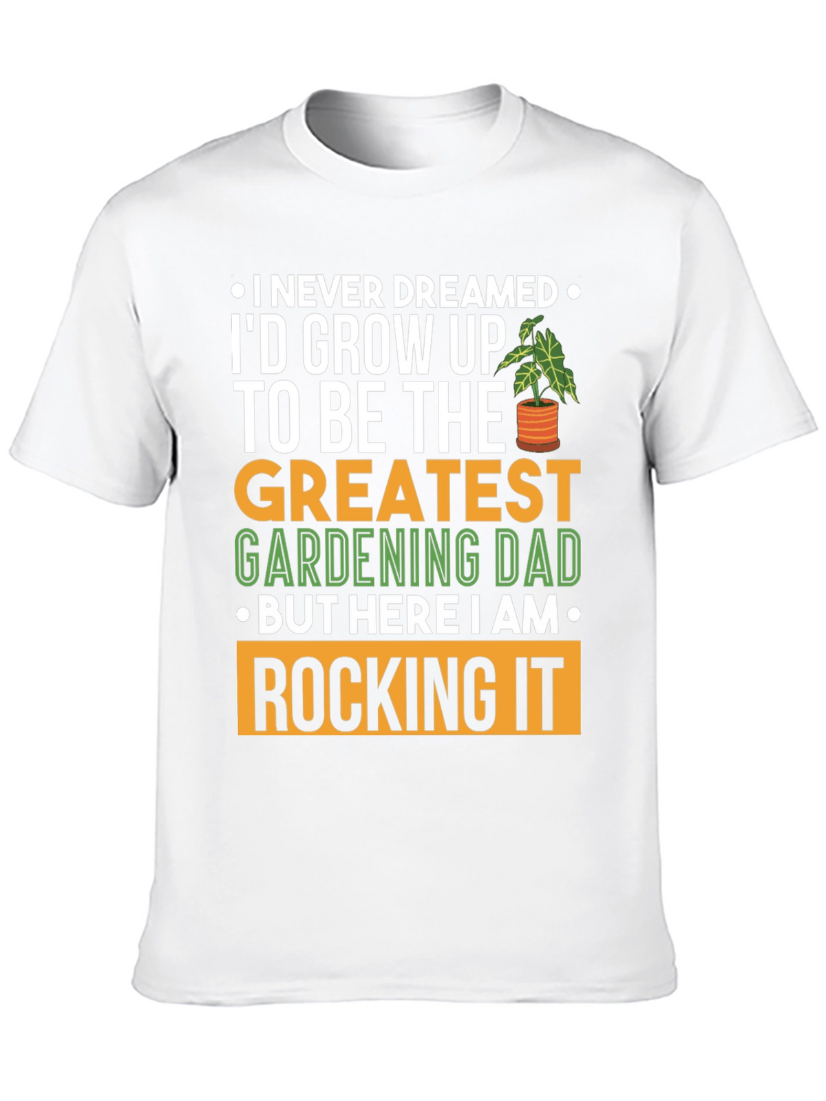 Greatest Gardening Dad T-Shirt