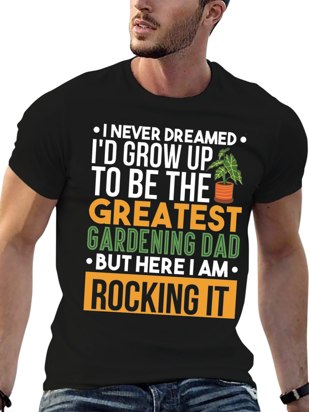 Greatest Gardening Dad T-Shirt