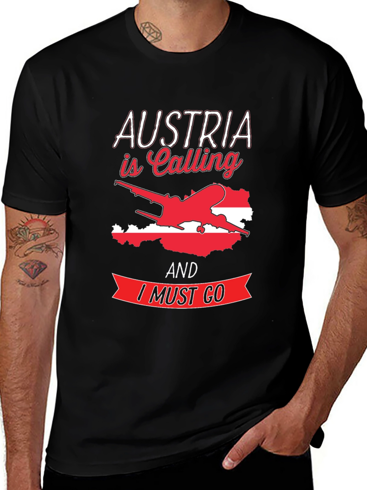Austria Calling Graphic Tee