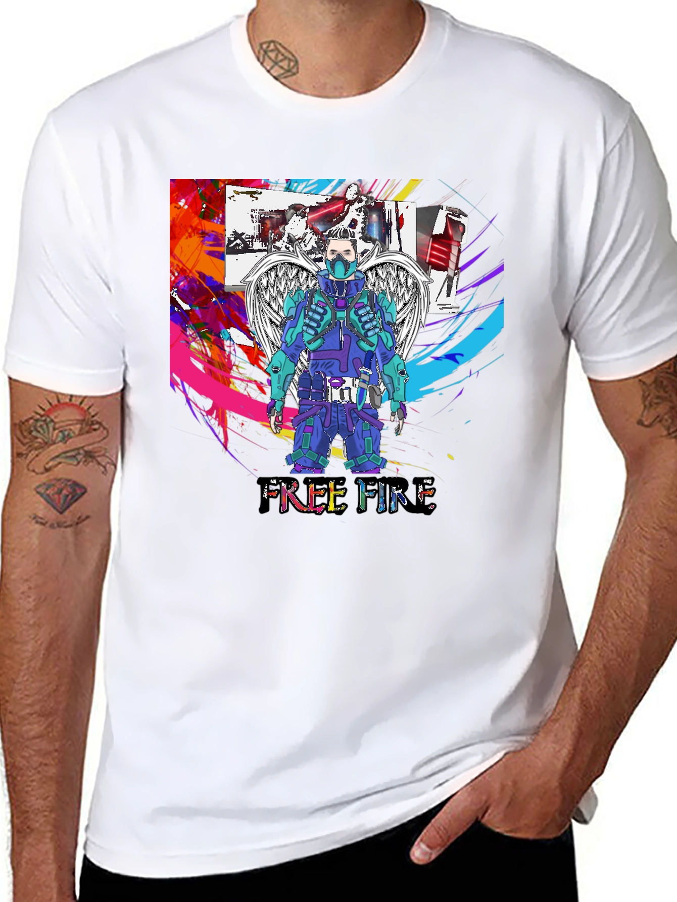 Free Fire Graphic Tee