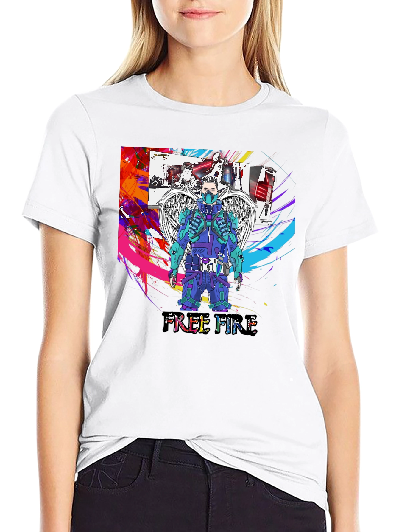 Free Fire Graphic Tee