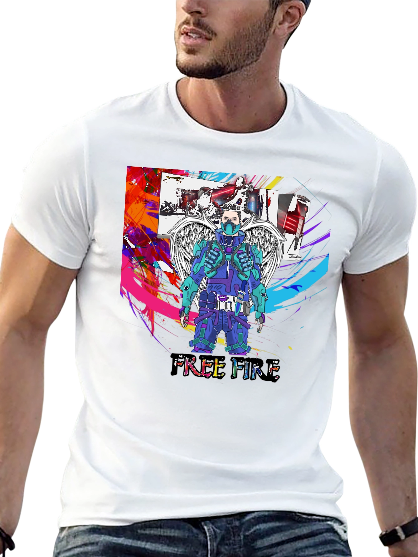 Free Fire Graphic Tee