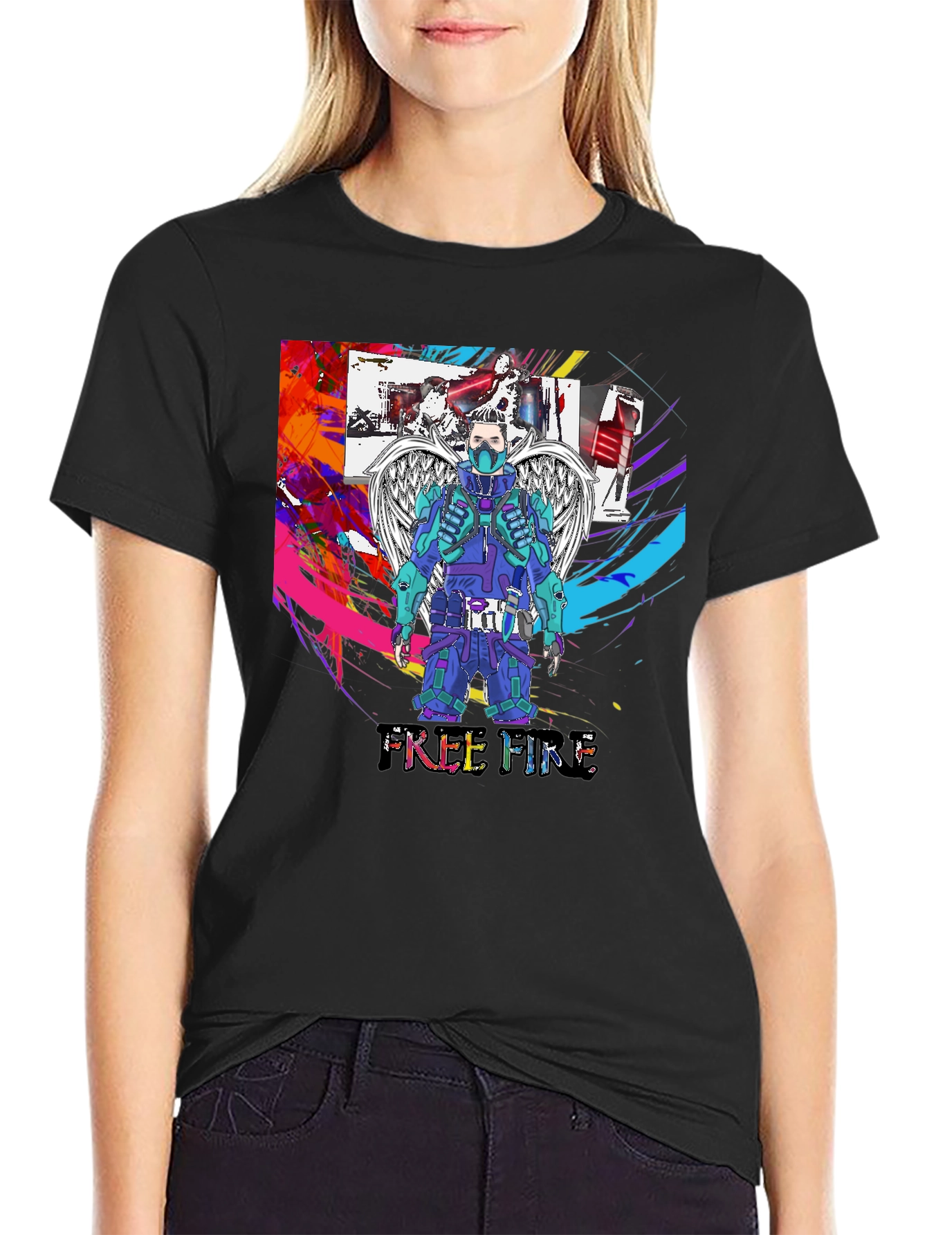 Free Fire Graphic Tee