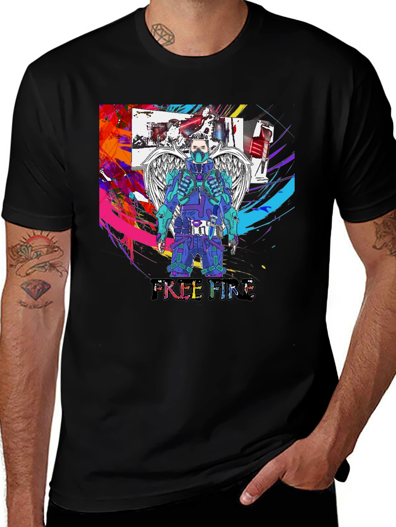 Free Fire Graphic Tee