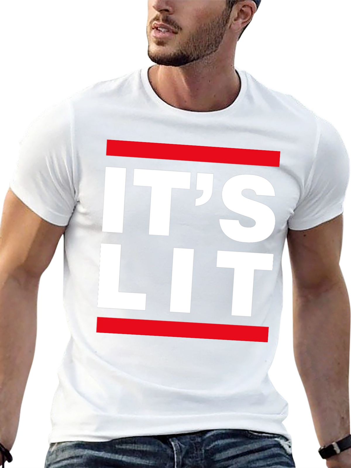 Its Lit T-Shirt - Trendy Graphic Tee