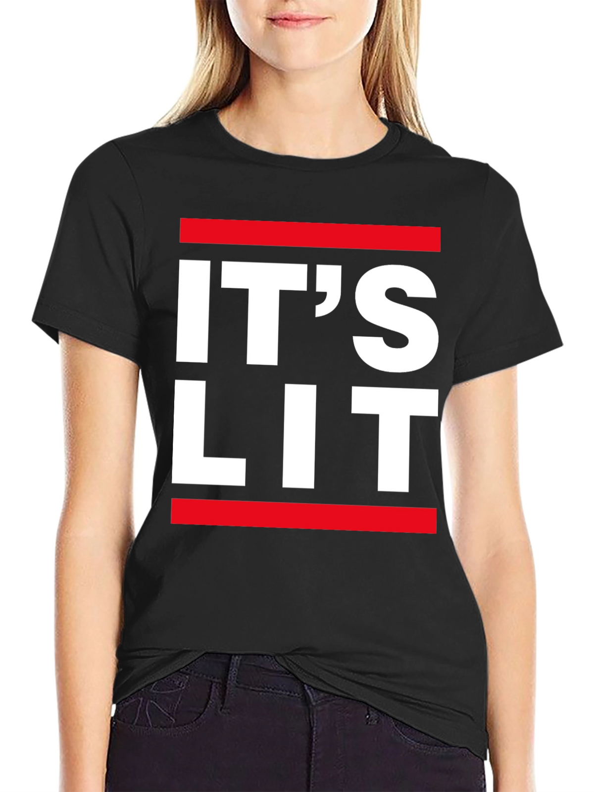 Its Lit T-Shirt - Trendy Graphic Tee