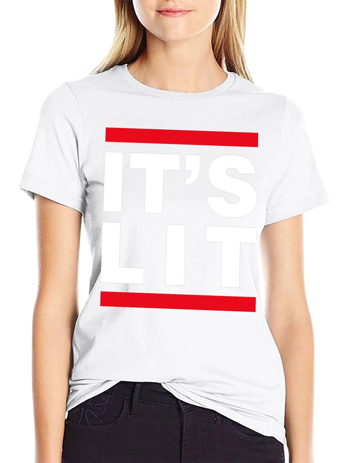 Its Lit T-Shirt - Trendy Graphic Tee