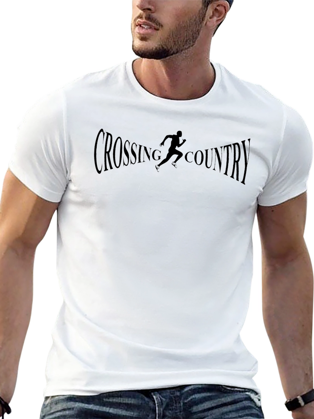 Cross Country Runner Graphic T-Shirt