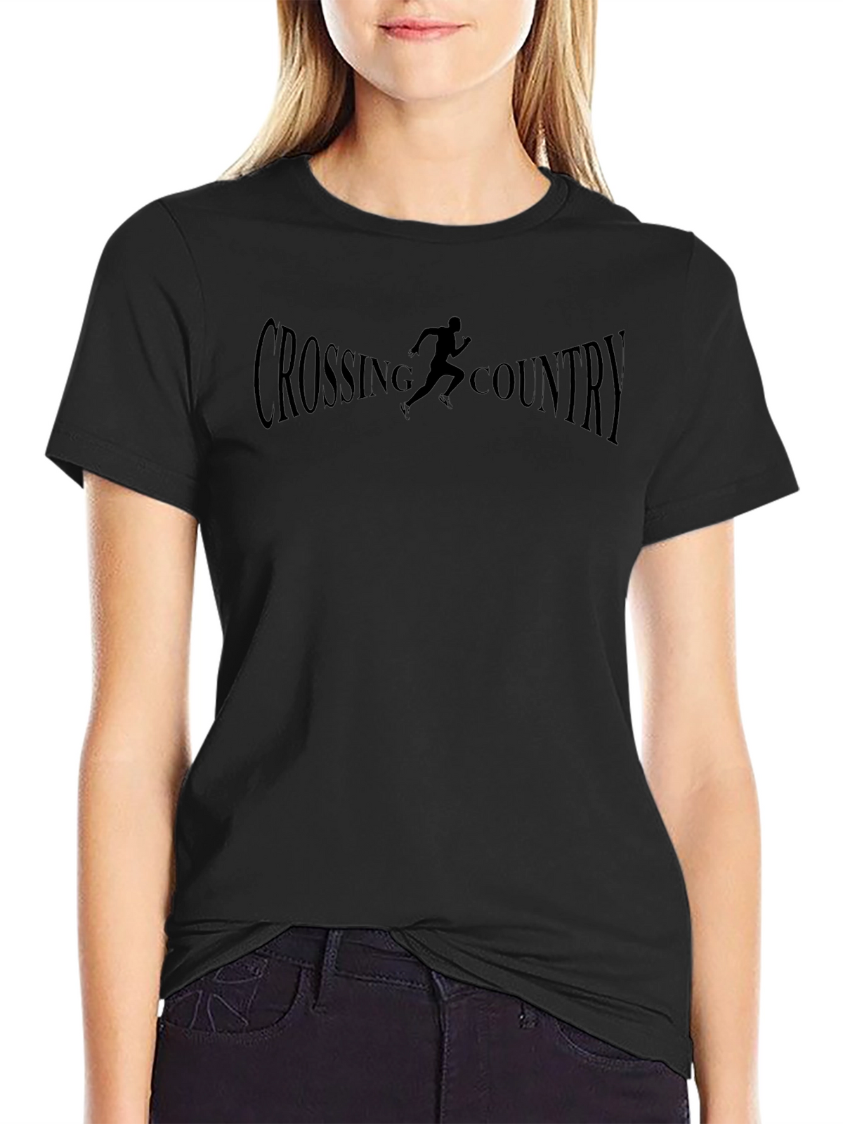 Cross Country Runner Graphic T-Shirt