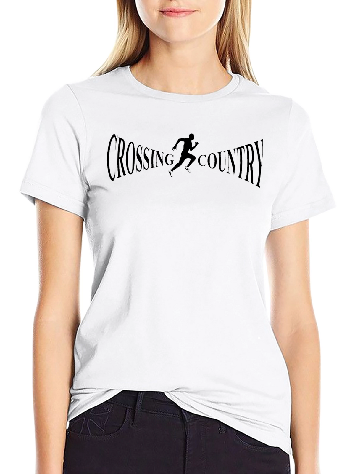 Cross Country Runner Graphic T-Shirt
