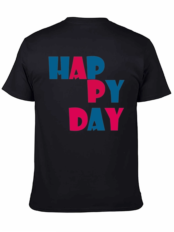 Happy Day Graphic Tee - Unisex Soft Cotton T-Shirt