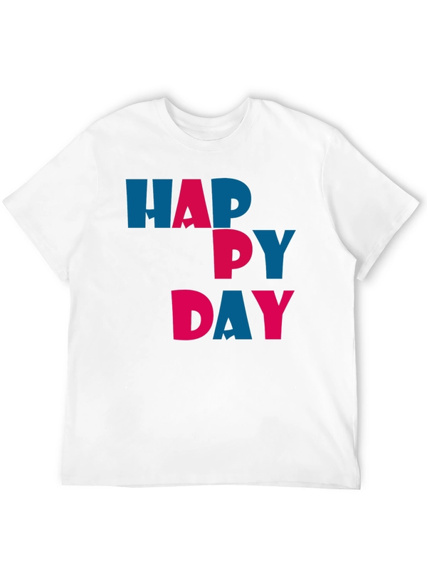 Happy Day Graphic Tee - Unisex Soft Cotton T-Shirt
