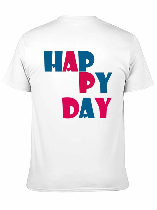 Happy Day Graphic Tee - Unisex Soft Cotton T-Shirt