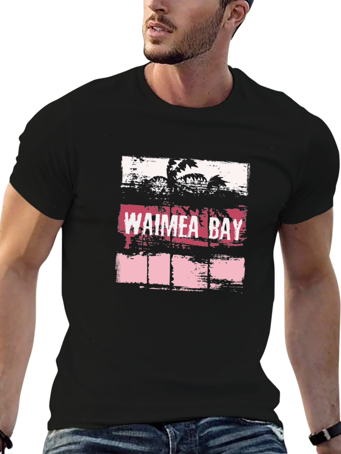 Waimea Bay Graphic T-Shirt - Island Vibes