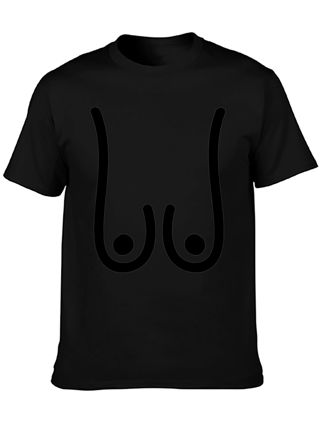 Funny Graphic Black T-Shirt